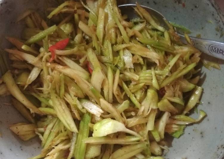 Cara Membuat Sambel mangga/jamson, Enak Banget