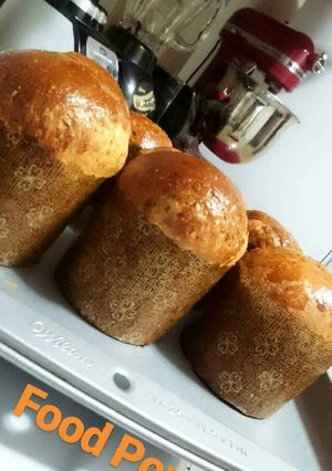 Una foto de Panettone