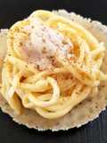 Cacio e pepe con tonnarelli fatti in casa
