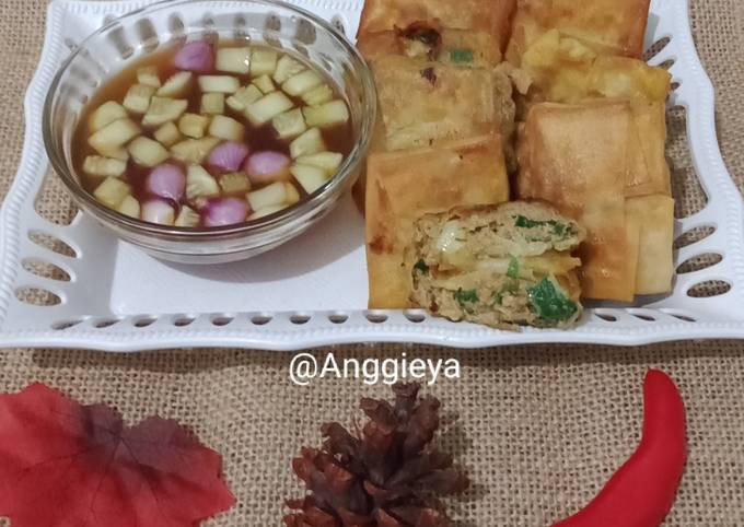 Anti Ribet, Memasak Martabak Daging Kulit Lumpia Istimewa