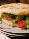 Taquitos con pan pita