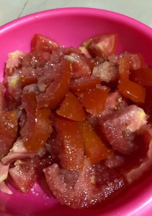 Foto resep Tomat potong segar 🍅🍅🍅