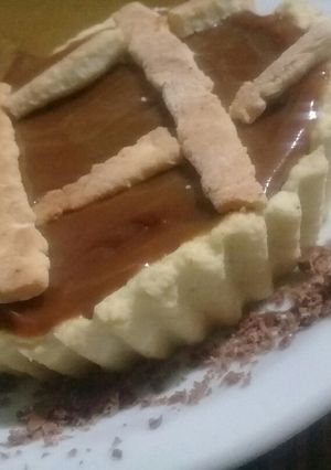 Una foto de Pasta frola de dulce de leche
