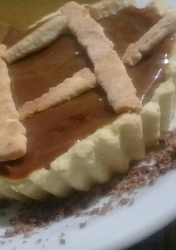 Una foto de Pasta frola de dulce de leche