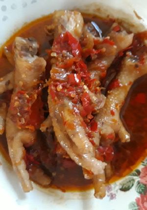 Foto resep Ceker Pedas