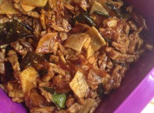 Foto resep Keringan tempe pedas manis