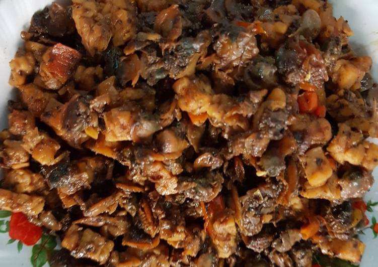 Kerang Tempe Bumbu Kecap