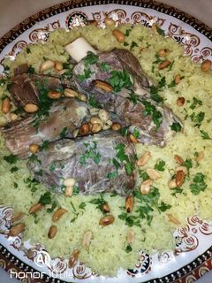 صورة لوصفة منسف لحمة