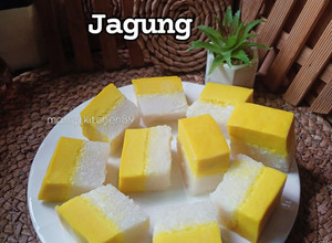 Gambar Kuih Seri Muka Jagung