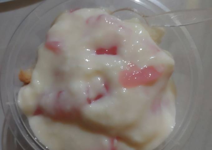 Bagaimana Membuat Salad pudding cimory squezze Anti Gagal