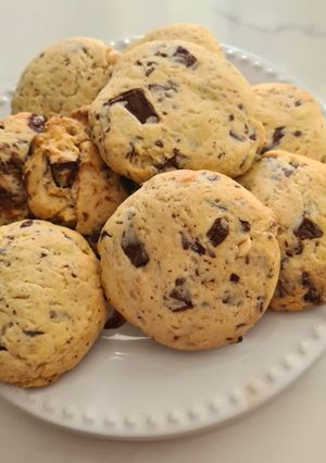 Une photo de Cookies au chocolat ultra gourmand 🍫