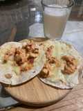 Quesadillas con pollo marinado con chipotle y jugo de naranja 🍊