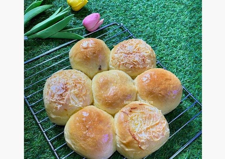 Resep Roti Sobek Meises dan Keju Manis | Bahan Membuat Roti Sobek Meises dan Keju Manis Yang Mudah Dan Praktis