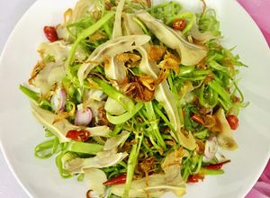 Hình của món Gỏi Rau Muống.