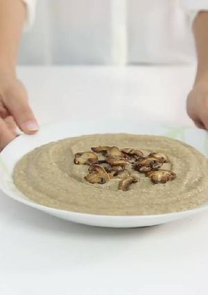 Una foto de Crema de Champiñones