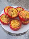 Cukkinis krumplis muffin