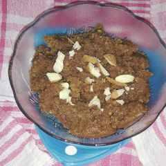 A picture of Aate ka halwa.