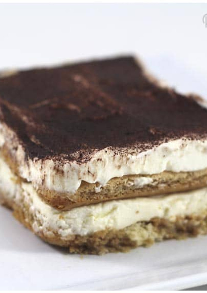 Una foto de Tiramisú fácil