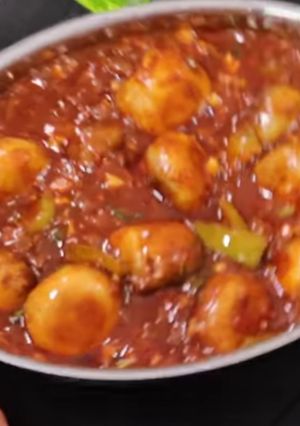 A picture of Mashroom Masala.