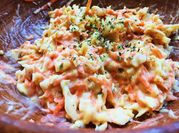 Una foto de ensalada coleslaw