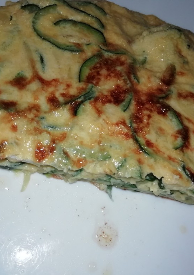Una foto de Tortilla de calabacín