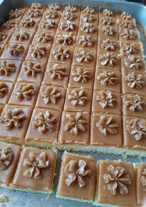 عکسی از دستور کیک حلوا مجلسی