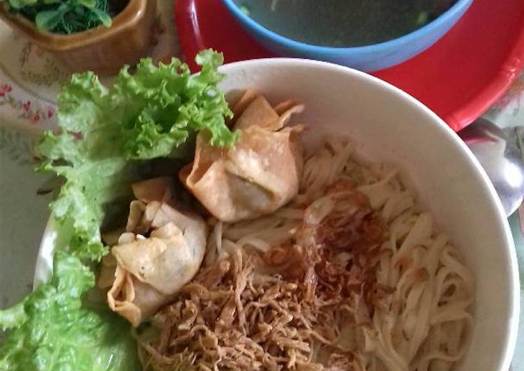 Mie Ayam Pangsit sederhana 🍲