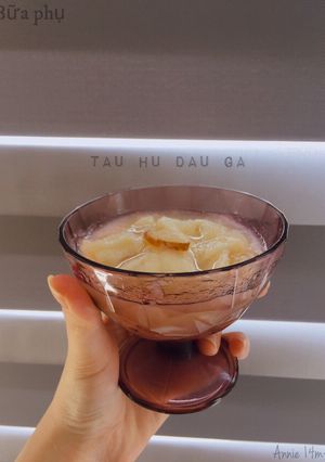 Hình của món Tàu hủ đậu gà - ăn dặm.