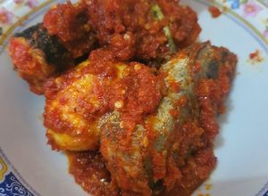 Foto resep Balado ikan dan telur enak