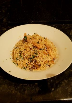 A picture of Chicken and Ginger Rice.