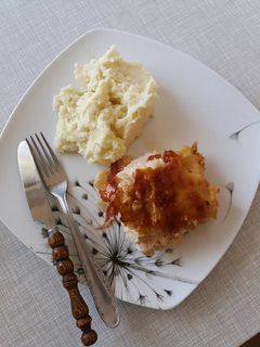 Rakott tejszínes karfiolos csirkemell recept fotója