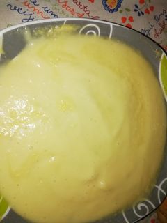 Una foto de Crema de puerros o vichyssoise