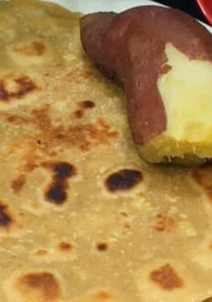 A picture of Sweet Potato Paratha.