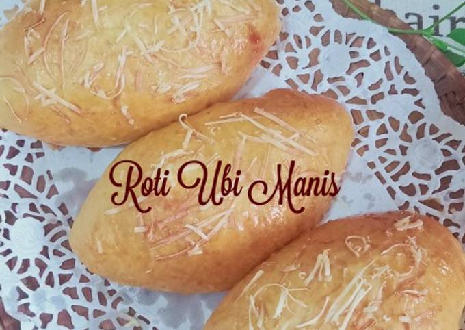 801. Roti Ubi Manis Coklat Keju Montok