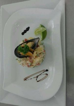 Una foto de ensalada Cataluña.
