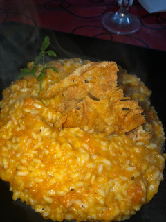 Una foto de Risotto de calabaza 🎃