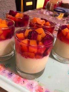 Foto resep Puding Tahu Buah