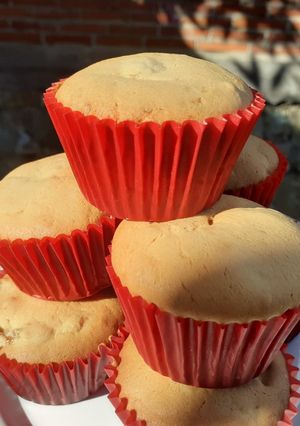 Una foto de Muffins de plátano