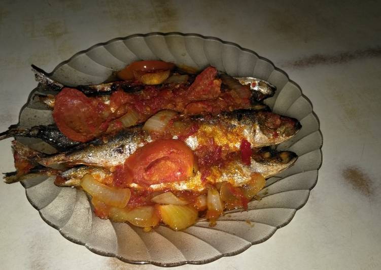 Bagaimana meracik Sambal pindang (ikan keranjang) Anti Gagal