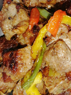 A picture of Stir fry beef steak.