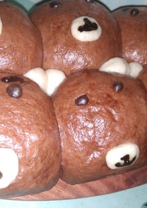 Foto resep Bakpao sobek beruang coklat