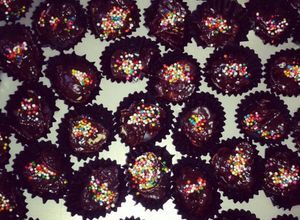 Foto resep Kue Corn Flakes coklat simpel