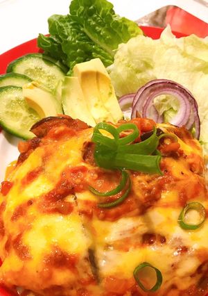รูปของ Aubergine parmigiana (มะเขือม่วงพาร์มิจาน่าอบชีส)