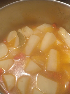 Una foto de Patatas guisadas sin carne