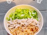 เส้นหมี่ไก่ฉีกแบบง่ายๆ