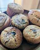 Cocoa Blueberry Muffins