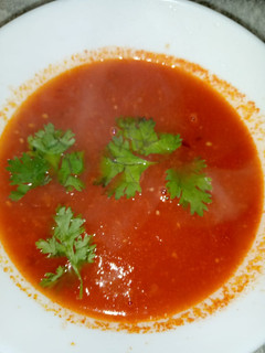 A picture of Tomato lime sauce.
