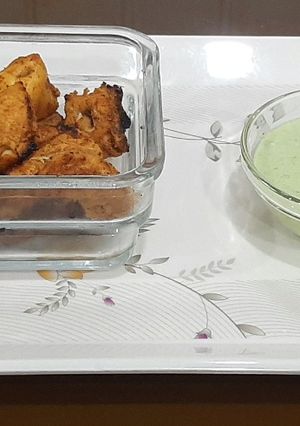 A picture of TIKKAY WITH Chutney🔥❤.