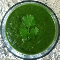 A picture of Coriander Chuntney.
