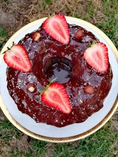 Foto de Bolo de Avelã e chocolate